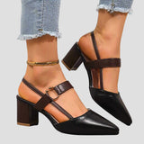 Henley | Slingback-Heels mit klarer Silhouette – Schwarz