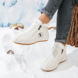 Annegret™ | Elegante Winterstiefeletten mit Wohlfühlkomfort – Weiß