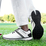 Griffin™ Herren Golf Sneaker – Leistung, Komfort und Stil für Golf-Enthusiasten – Schwarz und Weiß