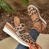Brenda | Sandalen – Leopard
