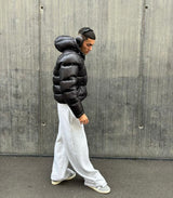 Gefütterte Herrenjacke | Winterform – Schwarz