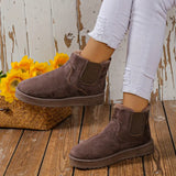 Lucille - Warme Winterstiefel – Braun