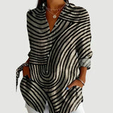 Hajnalka - Bluse Mit Buntem Gestaltung – Stil 2