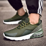 Loughlan | Atmungsaktive Herrenschuhe zum Laufen und für den Freizeitgebrauch – Grün