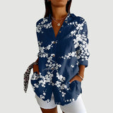 Hajnalka - Bluse Mit Buntem Gestaltung – Stil 6