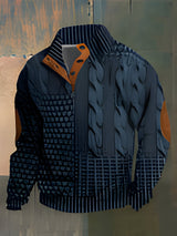 Auric | Unkomplizierter und schicker Winterpullover – Blau