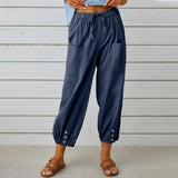 Zayrina - lässige Jogginghose – Blau