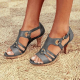 Sandalen Damen: Stilvolle und Komfortable Orthopädische Sandalen – Grau