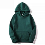 Damen Kapuzenpullover mit Kängurutasche | Lange Ärmel – Grün