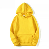Bequemer Hoodie für Damen – Gelb