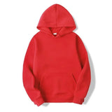 Bequemer Hoodie für Damen – Rot