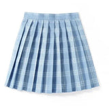 Damen Plissee Mini Rock | Schoolgirl Stil – Hellviolett
