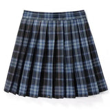 Damen Plissee Mini Rock | Schoolgirl Stil – Dunkelblau