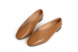 Damen Slipper mit Geschlossener Spitze und Flacher Sohle – Niemiecki