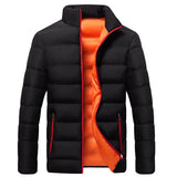 Winterjacke für herren – warm, bequem und perfekt für kalte tage – Orange