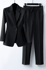 Veronica - Prestige Blazer Set – Corvinô Schwarz