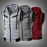 Stilvolle Slim-Fit Weste mit Kapuze - Ricardo – 3er-Pack