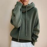 ALINA / SOFT TOUCH HOODIE – Grün