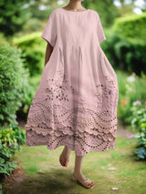 Emma | Lässig-elegantes Kleid – Rosa