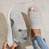 Deborish - Bequeme Orthopädische Sandalen Mit Offener Zehenpartie – Grau