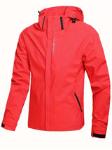 Norberto – Wasserdichte Jacke Mit Langen Ärmeln – Rot