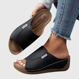 Sherby – Klassische Bequeme Wandersandalen – Schwarz