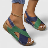 Assunta | Ultrabequeme Orthopädie-Sandalen – Grün