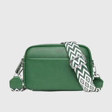 Giulia™ | Leder Schultertasche – Grün