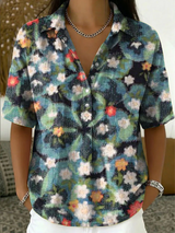 Delora - Bluse mit Soft-Touch-Print – Mehrfarbig