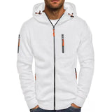 Mave™ | Kapuzenjacke mit Reißverschluss – Weiß