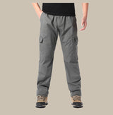 Premium-cargohose für herren, normale passform – Hellgrün