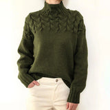 MIA – Eleganter Pullover für jeden Tag – Militärgrün