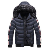 Bergjacke mit Pelzkapuze - ROMMEL – Grau