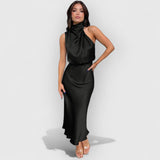 Rebecca | Elegantes Eventkleid – Schwarz