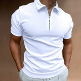 Gabriel - Frühlings‑Polo für Herren – Weiß