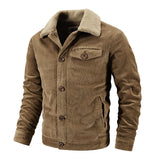 James - Winterjacke-mit-Fellkragen - Luxuriöse Wärme – Braun