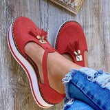 Carmeline - Handgefertigte Sandalen Kollektion – Rot