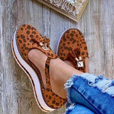 Sandalen Marbella - Handgefertigte Kollektion – Leopardenmuster