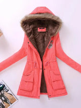 Zephyra - Die kuscheligste und bequemste Jacke mit Fleece – Wassermelone Rot