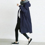 Cathrin - Windfeste Jacke – Marineblau