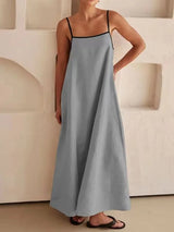 Eunice – Luftige Sommer-Eleganz mit müheloser Leichtigkeit – Grau