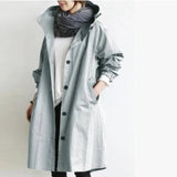 Cathrin - Windfeste Jacke – Hellblau