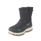 Kniehohe stiefel winter 2024: klassische schuhe für kalte tage – Grau