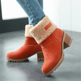 Frankie - damenstiefel – Orange