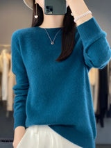 Anette | Warmer Pullover für kalte Tage – Blaualgen