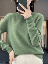 Anette | Warmer Pullover für kalte Tage – Türkis