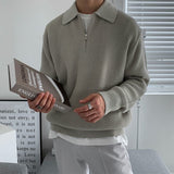 Mumivas - pullover mit reißverschluss – Grau