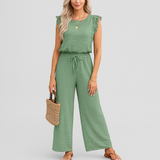 Elegantes 2-teiliges Set für Damen – Einzigartiges Design mit raffinierten Details – Hellgrün