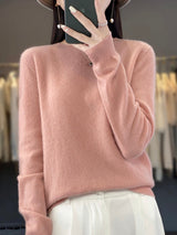 Anette | Warmer Pullover für kalte Tage – Rosa