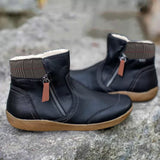 Stiefelette Damen Rutschfest | Komfort – Schwarz
